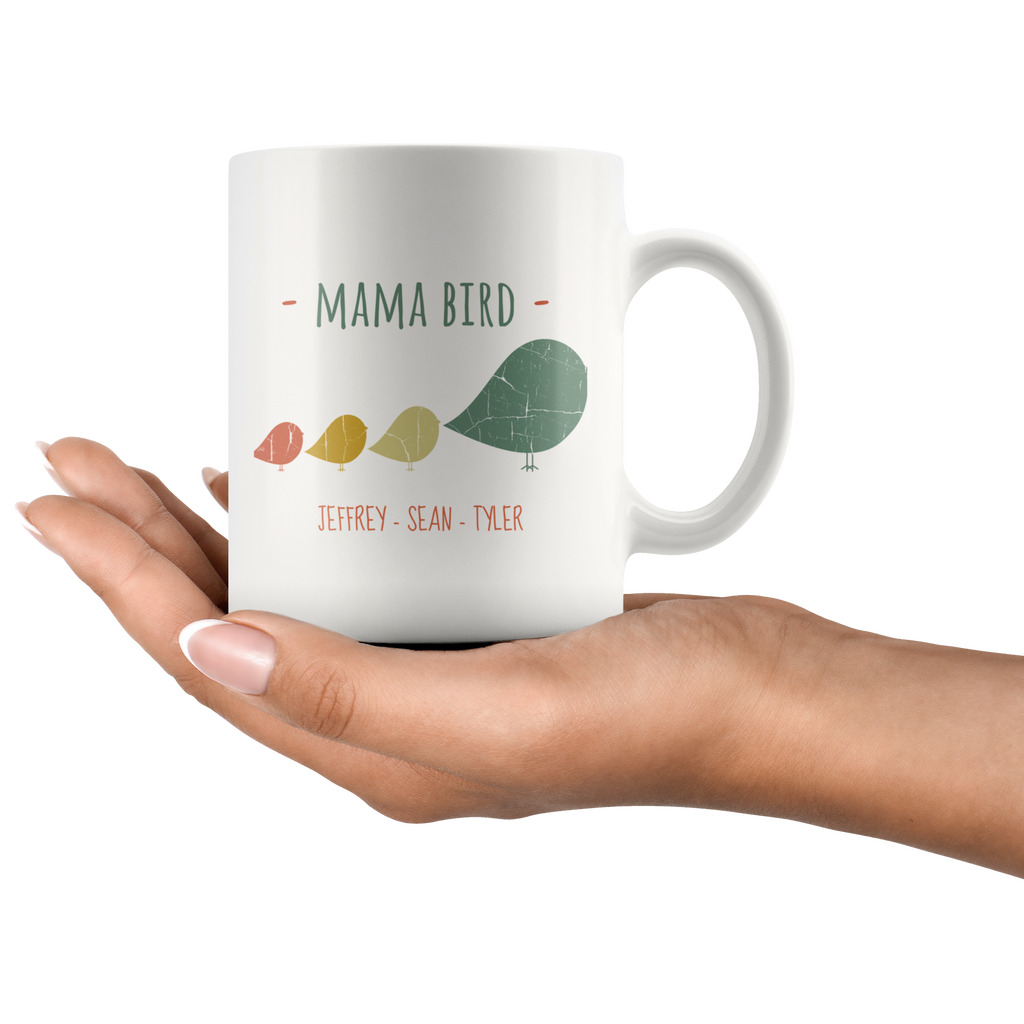 Mama Bird Mug Jeffrey Sean Tyler