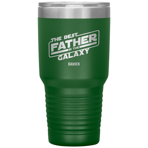 Image of The Best Father In The Galaxy Tumbler Damien