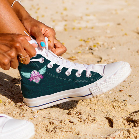 Image of South Carolina Nurse High Top Shoes