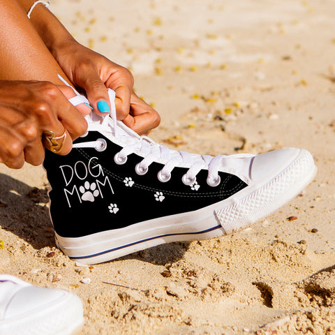 Image of Dog Mom High Top Shoes