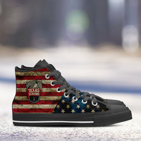 Image of Texas Strong High Top Shoes Black