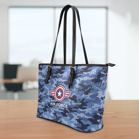 Image of Air Force Large Leather Tote