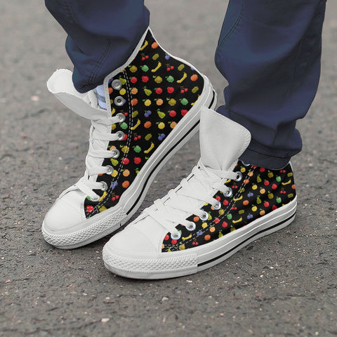 Image of Bitmap Fruit Womens High Tops
