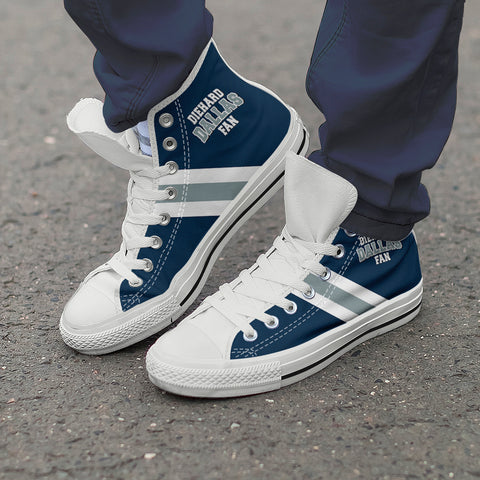 Image of Diehard Dallas Fan Sports High Top Shoes