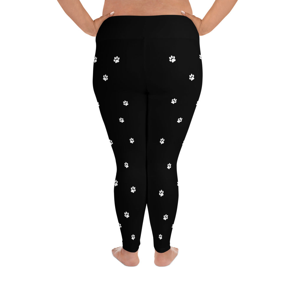 Blessed Cat Mama Leggings Plus Size