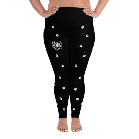 Image of Blessed Dog Mama Leggings Plus Size
