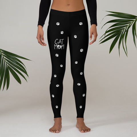 Image of Cat Mom Leggings