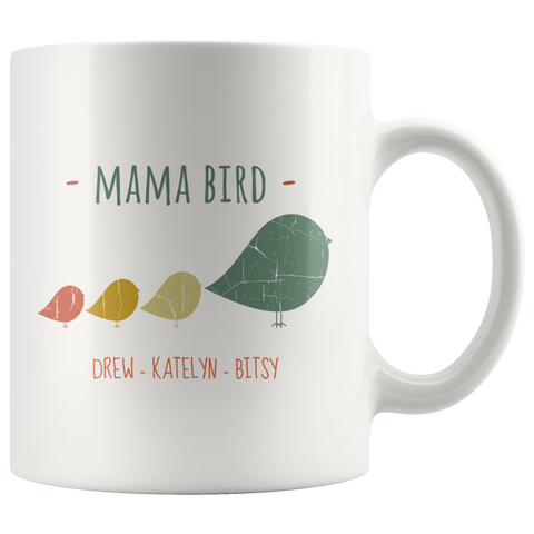 Image of Mama Bird Mug Drew Katelyn Bitsy