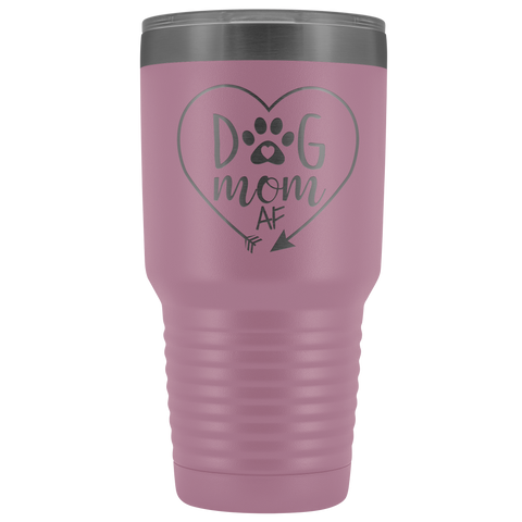 Image of Dog Mom Heart Tumbler AF
