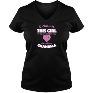 So There Is This Girl Who Stole My Heart Ladies V Neck Tee