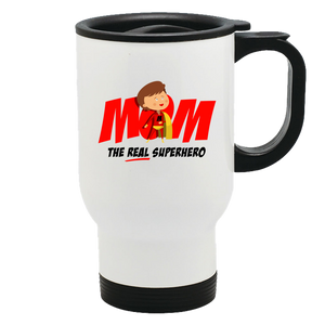Real Superhero Metal Coffee and Tea Travel Mug