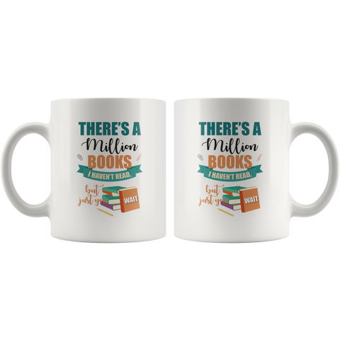 Image of A Million Books Ceramic Mug