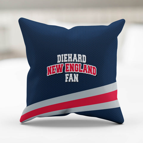 Image of Diehard New England Fan Sports Pillowcase