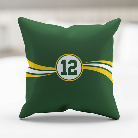 Image of Diehard Green Bay Fan Sports Pillowcase