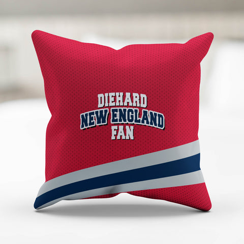 Image of Diehard New England Fan Sports Pillowcase