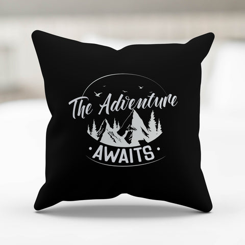 Image of The Adventure Awaits Pillow Cover