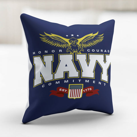 Image of Navy Pillowcase