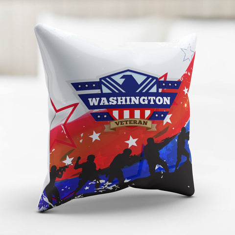 Image of Washington Veteran Pillowcase