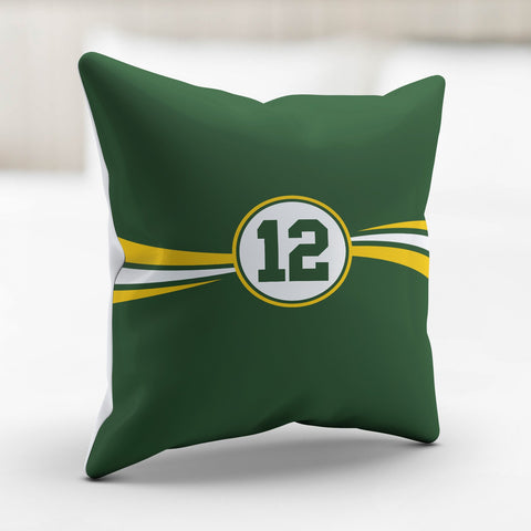 Image of Diehard Green Bay Fan Sports Pillowcase