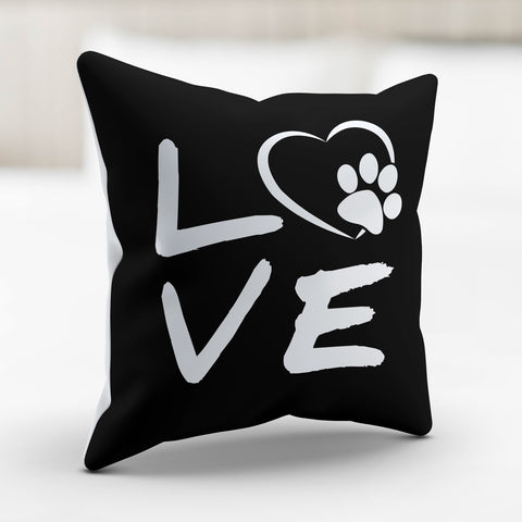 Image of Love Paw Pillow Cover