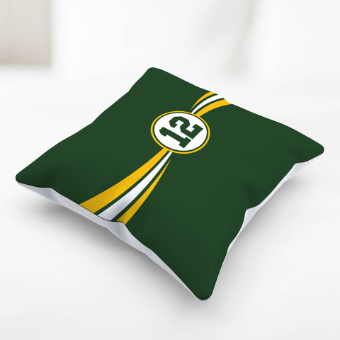 Image of Diehard Green Bay Fan Sports Pillowcase