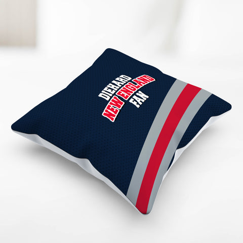 Image of Diehard New England Fan Sports Pillowcase