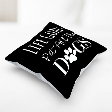 Image of Life Goal Pillow Cover