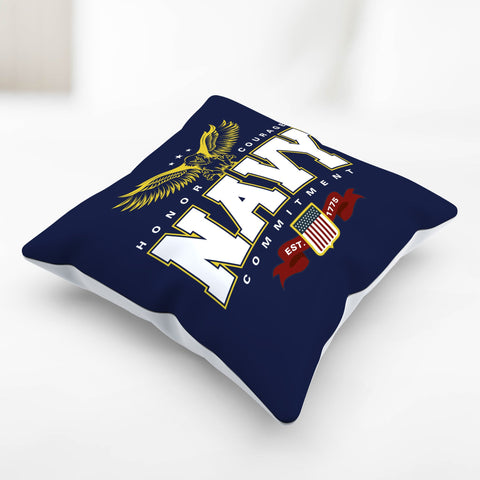 Image of Navy Pillowcase