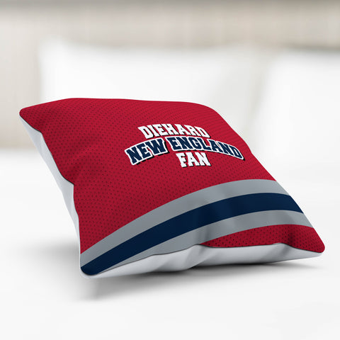 Image of Diehard New England Fan Sports Pillowcase