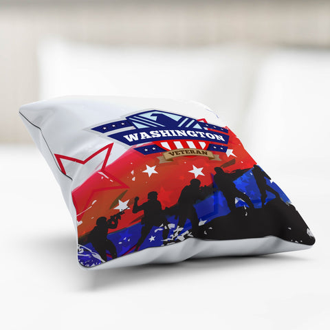Image of Washington Veteran Pillowcase