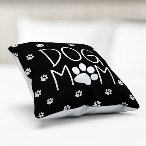 Image of Dog Mom Pillow Cover