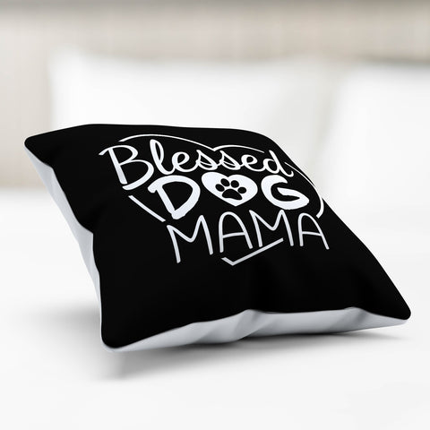 Image of Blessed Dog Mama Pillow Cover
