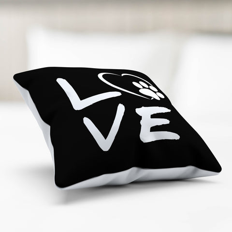 Image of Love Paw Pillow Cover