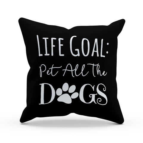 Image of Life Goal Pillow Cover