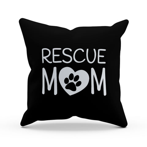 Image of Rescue Mom Pillow Cover