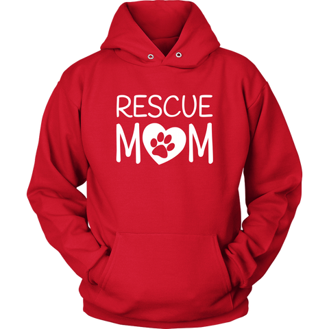 Image of Rescue Mom Hoodie Sweatshirt