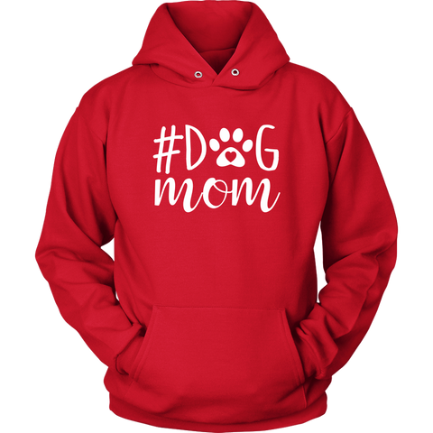 Image of Hashtag Dog Mom Hoodie Sweatshirt