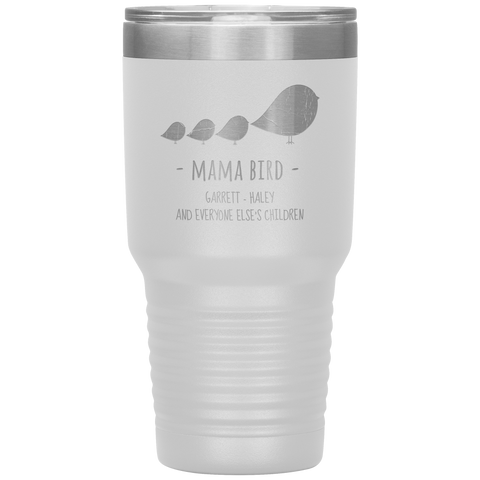 Image of Mama Bird Tumbler Garrett and Haley