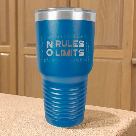 Image of Stainless Steel Tumbler No Rules No Limits