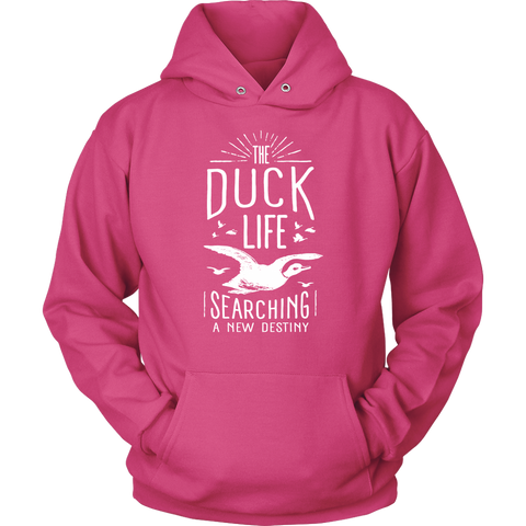 Image of Duck Life Searching A New Destiny Unisex Hoodie Sweatshirt