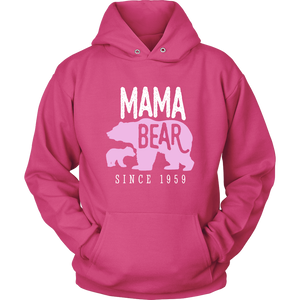 Mama Bear Since 1959 Hoodie Sweatshirt