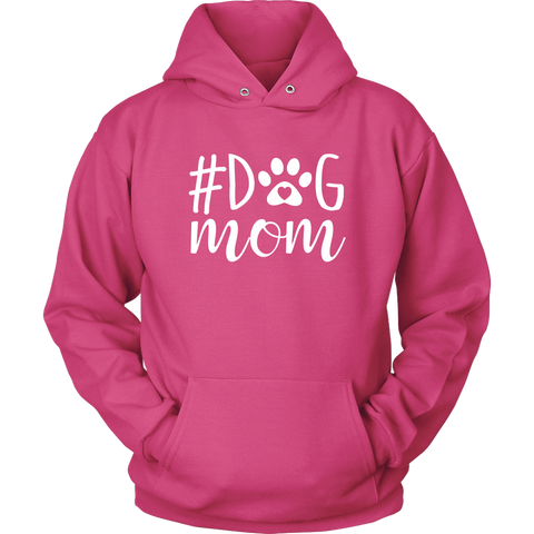 Image of Hashtag Dog Mom Hoodie Sweatshirt