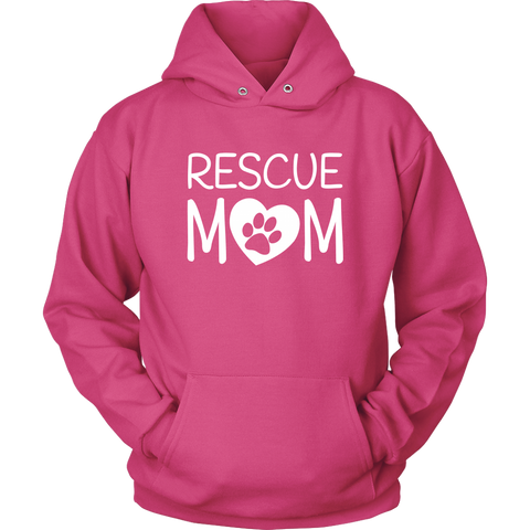 Image of Rescue Mom Hoodie Sweatshirt