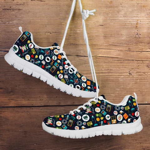 Image of Geek Running Shoes White