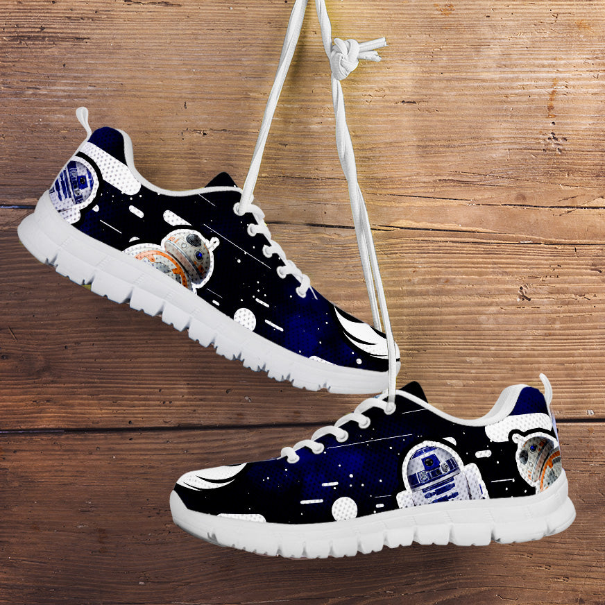R2-D2 BB-8 Running Shoes White