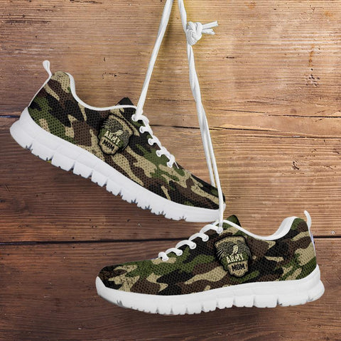 Image of Army Mom Camouflage Running Shoes