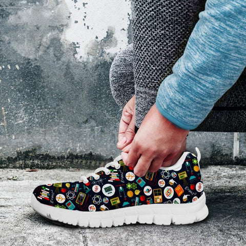 Image of Geek Running Shoes White