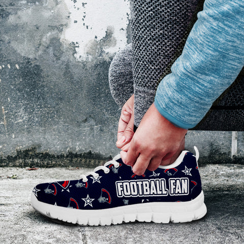 Image of New England Football Fan Sports Running Shoes