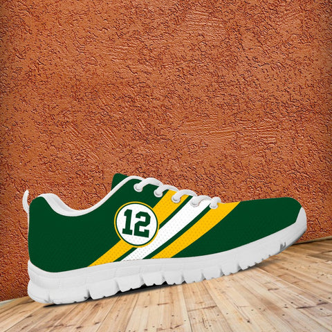 Image of Green Bay 12 Sports Running Shoes White