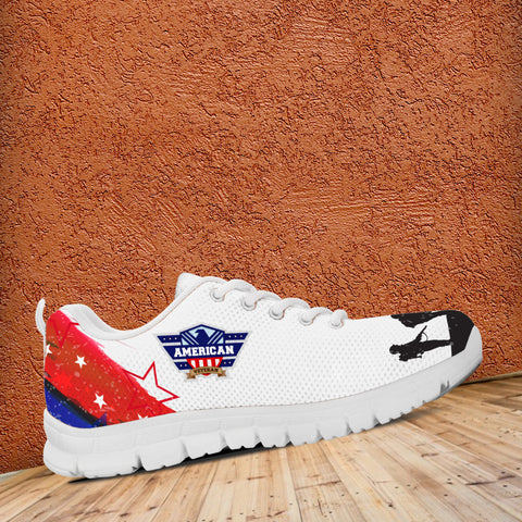Image of American Veteran Running Shoes White